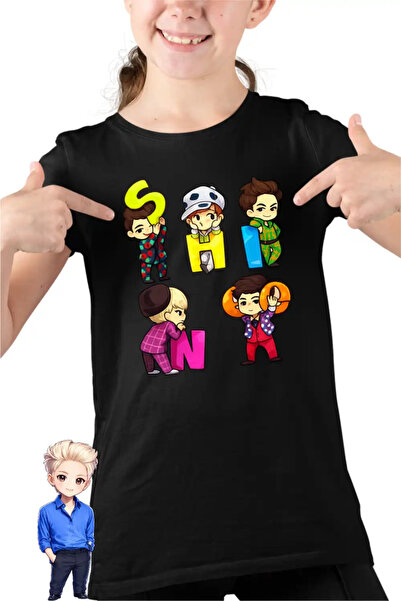 OEM Tricou Copii Fete Kpop Shinee K-Pop Huntrix