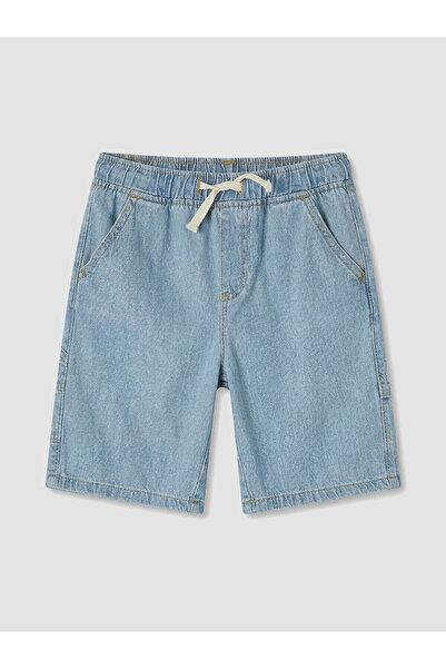 LC Waikiki Nevavm Farkıyla Boy's Jean Shorts