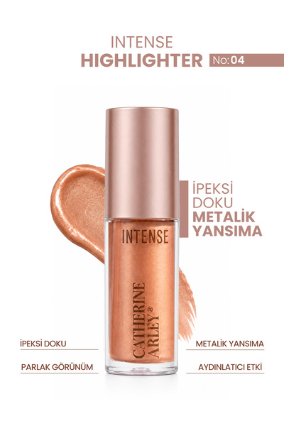 Catherine Arley INTENSE GLOW TOUCH LIQUID HIGHLIGHTER GOLDEN BRONZE 5 ML 04