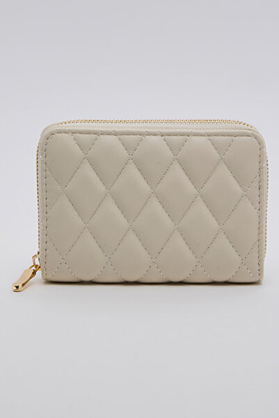 R&B Quilted Zip-Around Wallet