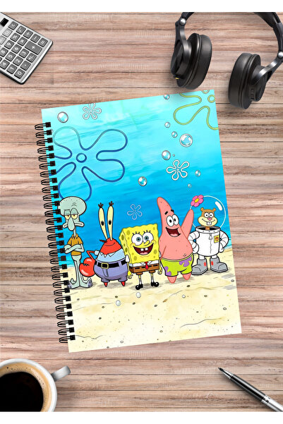 mertfigur SpongeBob anime spiralna sveska A5 (50 listova)