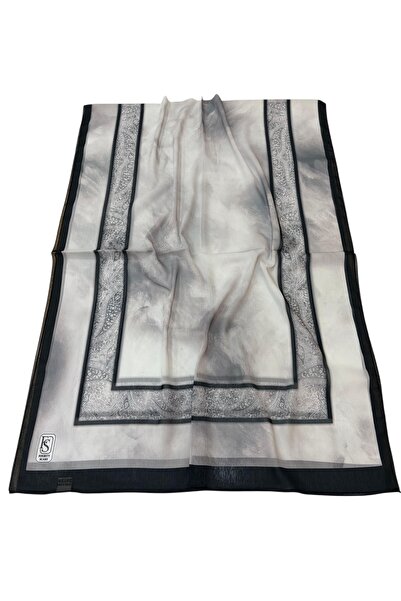 istanbul prensesleri Patterned Chiffon Shawl High-Quality Stylish Model
