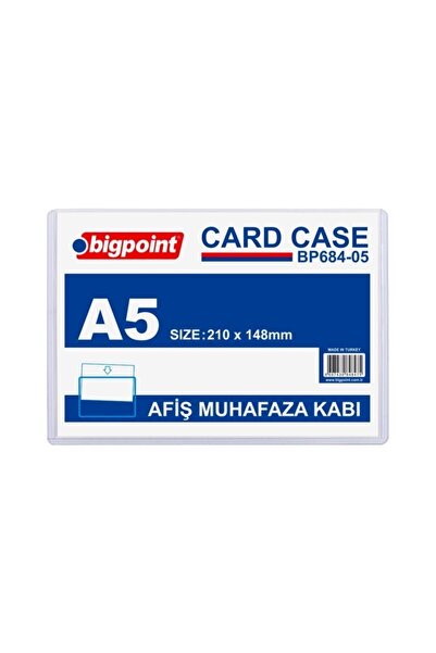 Bigpoint حاوية تخزين لافتة A5 مكونة من 10 قطع