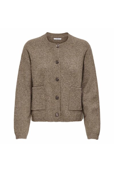 ONLY Damen Strickjacke - ONLPIEMONTE CARDIGAN, einfarbig