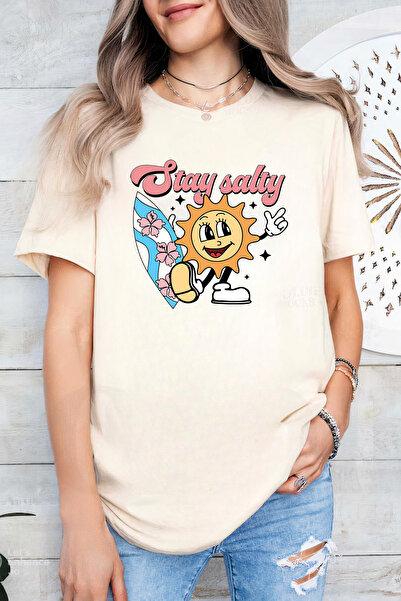 Sarah's Boutique Women's T-shirt – 100% cotton – Sunny Surfer