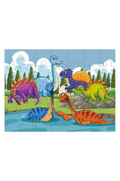 OEM Educational Puzzle for Children, Dinosaurs, Learning through Play, 35 Pieces