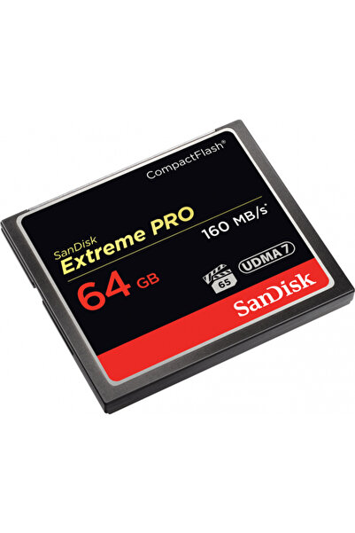 SanDisk Card Memorie CompactFlash Extreme Pro, 64Gb, UDMA 7 SDCFXPS-064G-X46