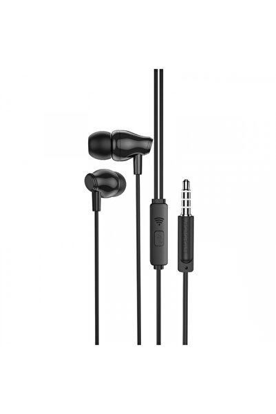 Borofone Handsfree 3.5mm BM61 Wanderer, Black