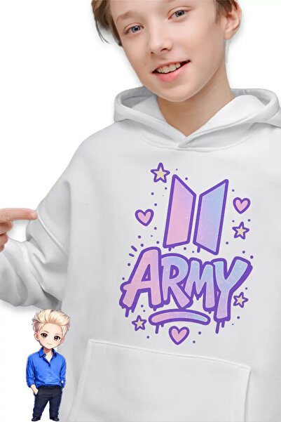 OEM Kids Boys BTS Army K-Pop Sweatshirt