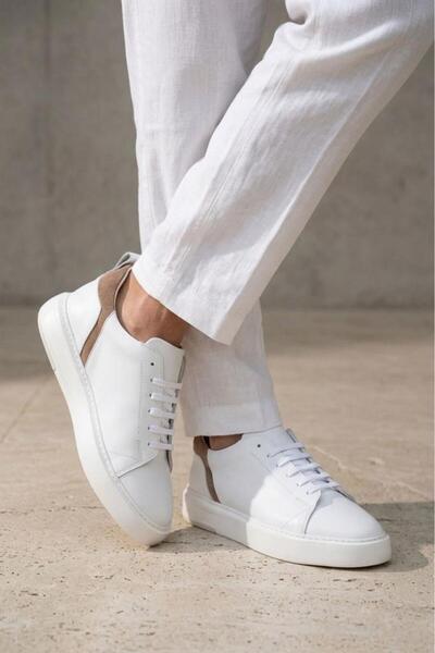 Sail Saılors 25K-141 Genuine Leather Men's Sneakers & Sports Shoes