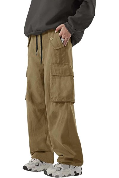Lymio Men's Cotton Cargo Pants (Cargo-42-45)