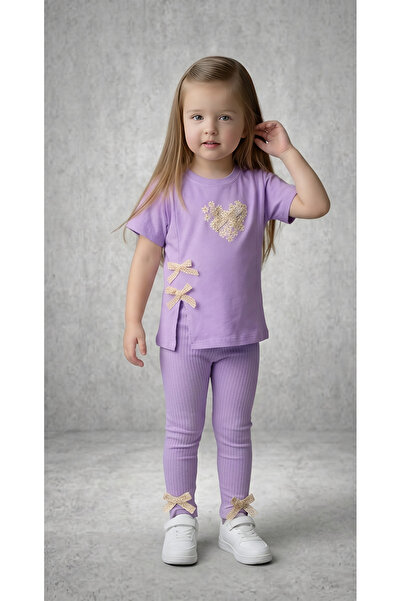 PİNPON Cotton Combed Cotton Girls' Set
