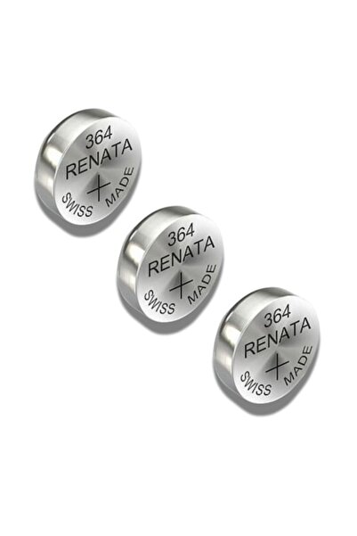 RENATA Set of 3 364 1.55V SR621SW SWISS MADE batteries