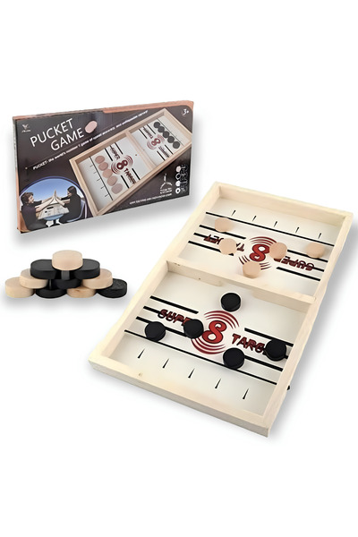 Baby Planet Large Wooden Pocket Game |   Speed and Concentration Game, Family...