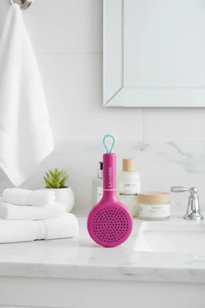 Miniso Self-cleaning hair brush - open & close hygienic foldable comb