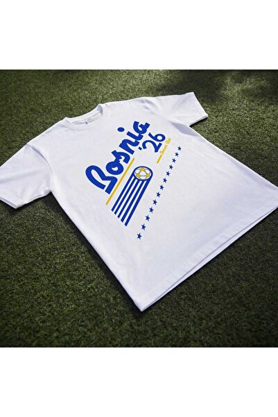Grafftee Clothing Bosnia World Cup 2026 Printed Unisex Oversize T-Shirt