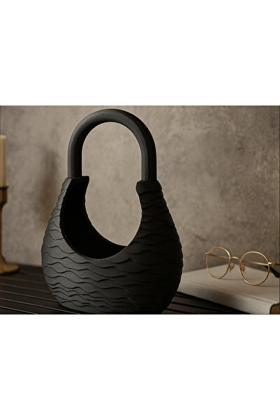 KOÇER AWM Special Design Bag Model, Desktop Decorative Bowl, Organizer, Jewel...