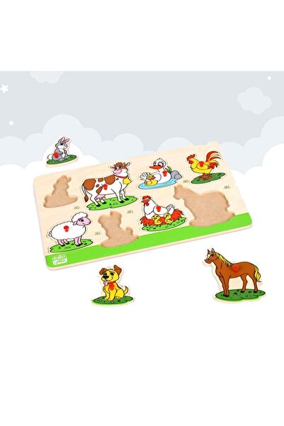 Puzzle Farm Animals Matching Puzzles - Edifun