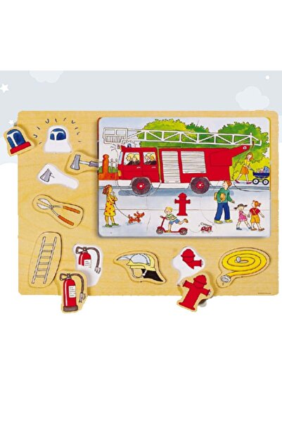 Puzzle لوحة سيارة الاطفاء