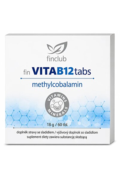 Finclub Supliment alimentar fin VitaB12tabs Finclub, 60 tablete, supliment nu...