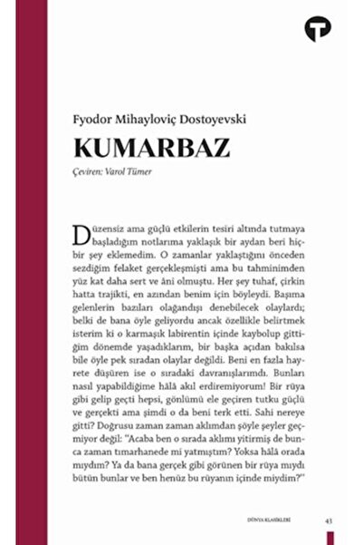 Turkuvaz Kitap Kumarbaz