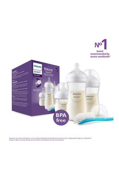 Philips AVENT NATURAL RESPONSE NEWBORN GIFT SET SCD837/12: 2157