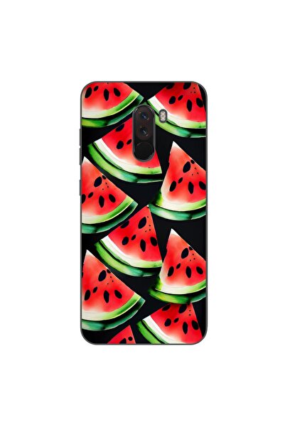 OEM Case compatible with Xiaomi Pocophone F1 Silicone Gel Tpu Pattern Waterme...