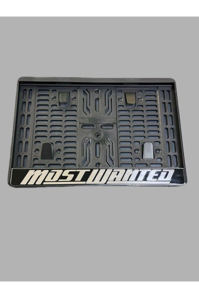 OTO SÜSLEN İSTANBUL Motosiklet Plakalık Mostwanted Metalize