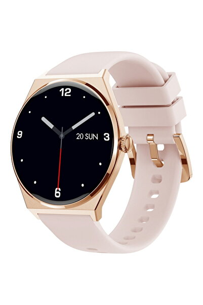 MAXCOM Ecowatch ECO5 Smartwatch, AMOLED 1.43" HD, Gold