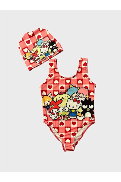 tusem butik homewear Girl's Pomegranate Flower Color Heart Cute Characters Pa...