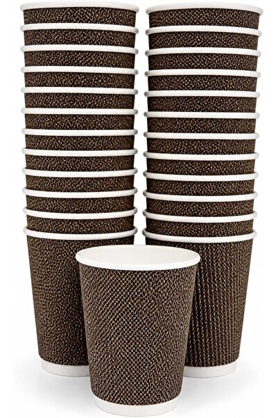Sunny Your Bright choice Sunny Premium Ripple Wall Paper Cups 8oz – Insulated...