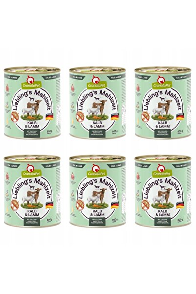 Granatapet Liebling's Mahlzeit vițel 6 x 800g