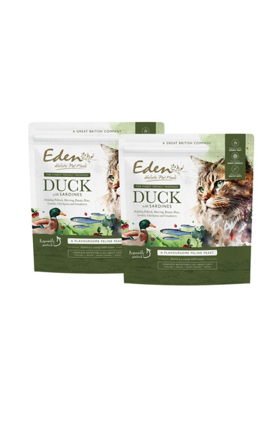 EDEN Duck and Sardine 2x1.5kg