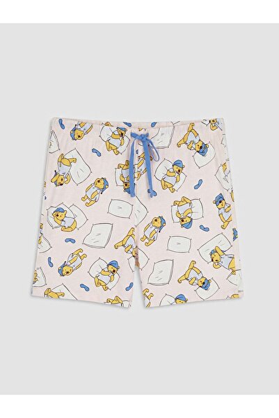LC Waikiki Winnie the Pooh Printed Women's Shorts Pajama Bottoms