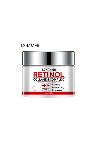 LGRAMER Ενυδατική Κρέμα Προσώπου με Ρετινόλη, Κολλαγόνο & Βιταμίνη C για Σύσφ...