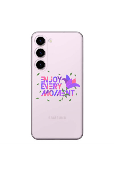 Other Samsung S23 Plus Enjoy Every Moment Transparent Silicone TPU Θήκη