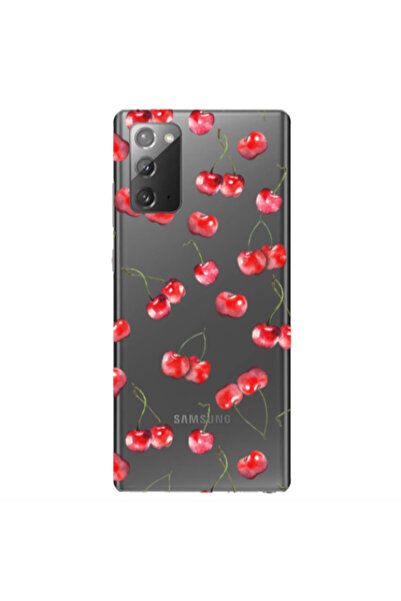 Other Samsung Note 20 Cherries Transparent Silicone TPU Θήκη