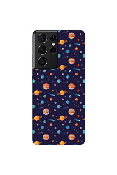Other Samsung S21 Ultra Planets Transparent Silicone TPU Θήκη
