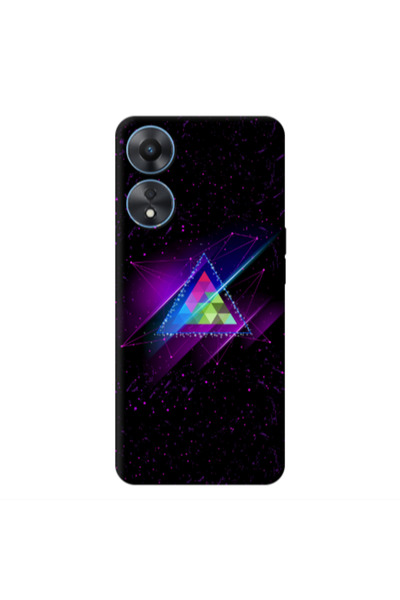 Other Oppo A 98 Triangle stars Transparent Silicone TPU Θήκη
