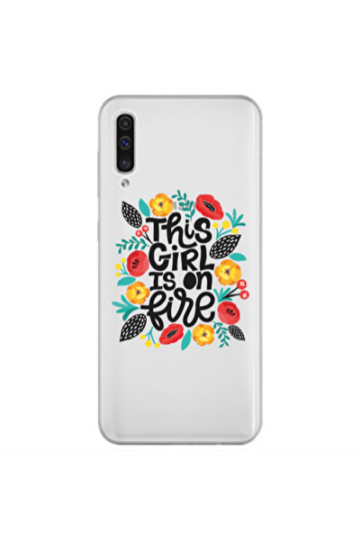 Other Samsung A70 This Girl Transparent Silicone TPU Θήκη
