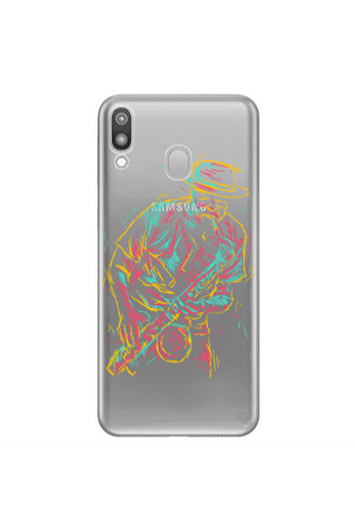 Other Samsung M20 Jazz Transparent Silicone TPU Θήκη