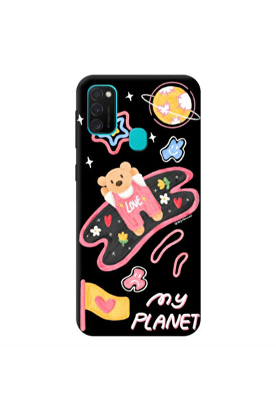 Other Samsung M21 My planet Transparent Silicone TPU Θήκη