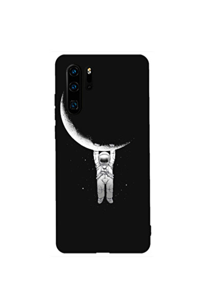 Other Huawei P30 Pro Swinging on the moon Transparent Silicone TPU Θήκη