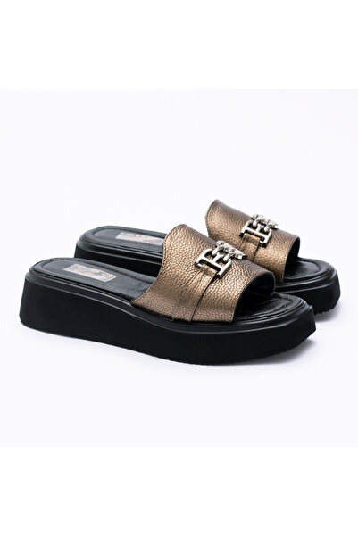 VAGAM Golden Genuine Leather