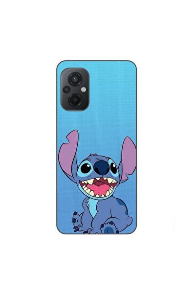 OEM Case compatible with Xiaomi Poco M5 Silicone Gel Tpu Pattern Stitch Blue