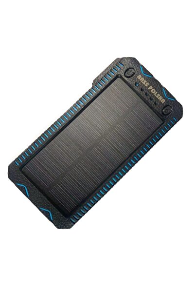 Bass Polska Baterie solară externă, Bass Polska, cu lanternă, 10000 mAh