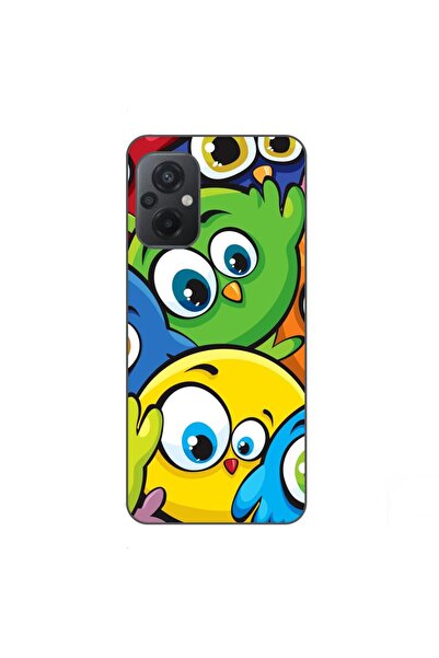 OEM Husa compatibila cu Xiaomi Poco M5 Silicon Gel Tpu Model Bufnite Colorate