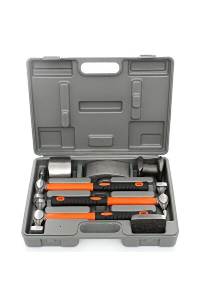 Kraft&dele Set de ciocan și nicovală de fierar, 7 piese, KD319