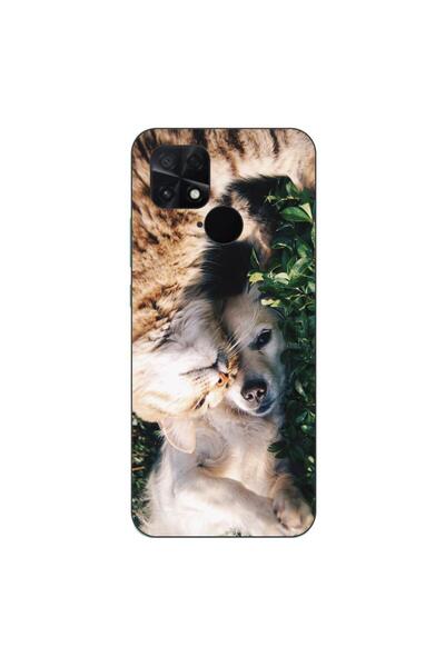 OEM Husa compatibila cu Xiaomi Poco C40 Silicon Gel Tpu Model Caine si Pisica