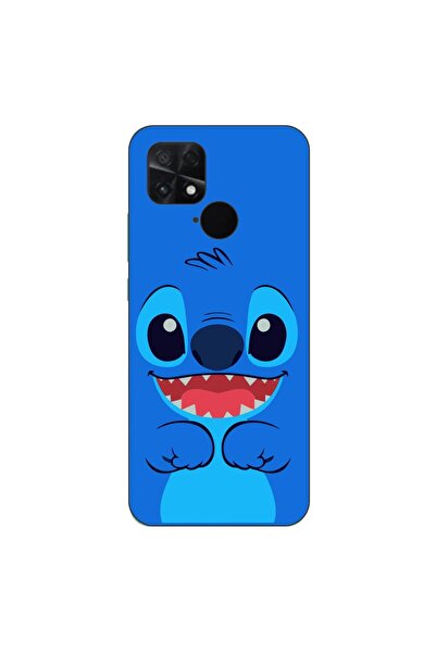 OEM Case compatible with Xiaomi Poco C40 Silicone Gel Tpu Pattern Stitch Happy